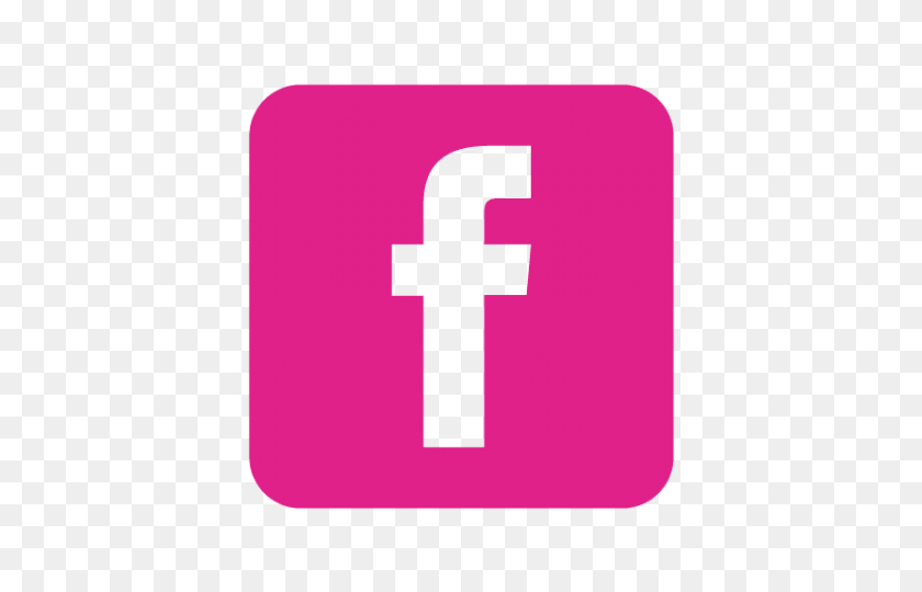 480x480 Facebook Pink Logo Png Square Png - Facebook Symbol PNG