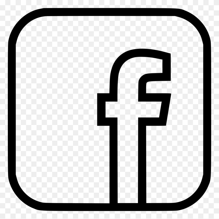 980x982 Значок Facebook Png Скачать Бесплатно - Значок Facebook Png