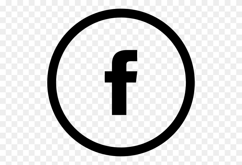 512x512 Facebook, Значок Социальных Сетей - Белые Значки Социальных Сетей Png