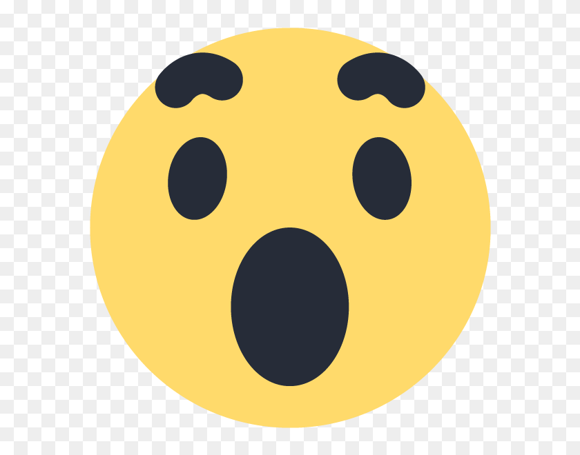 600x600 Facebook Wow Emoji Emoticon Icon Vector Logo Free Download - Wow Emoji PNG