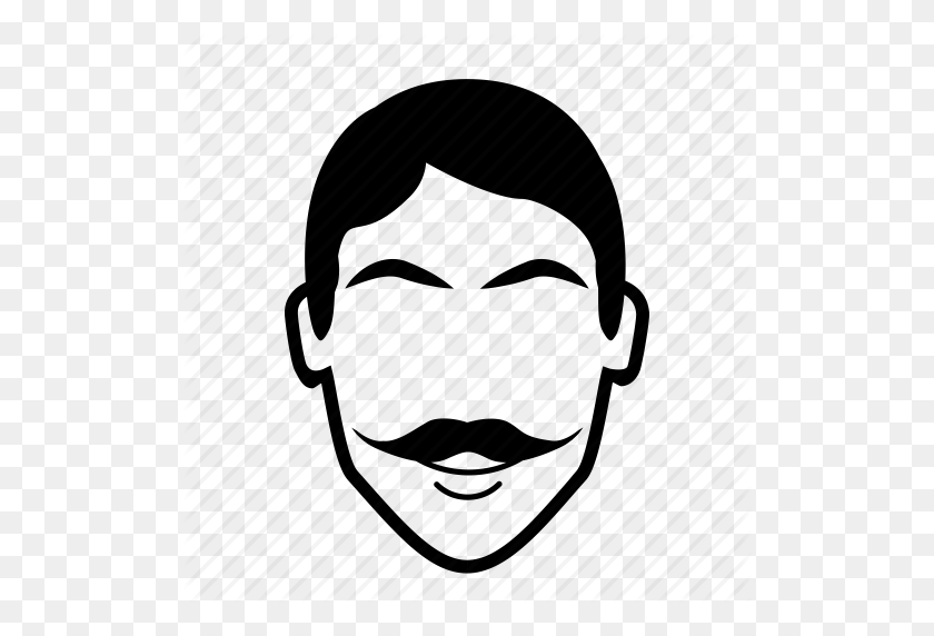 512x512 Facial Hair, Fancy, Moustache, Mustache Icon - Facial Hair PNG