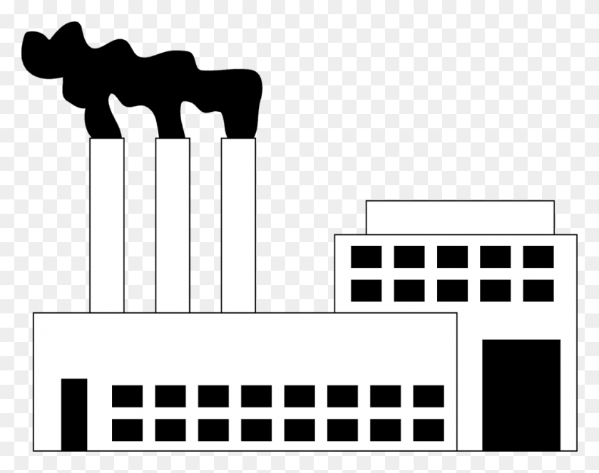 958x742 Factory Smoke Cliparts - Factory Clipart
