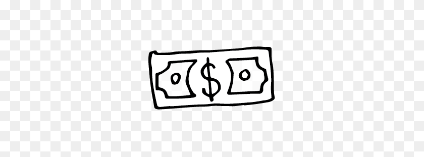 251x251 Faculty Staff - Dollar Bill Clip Art Black And White