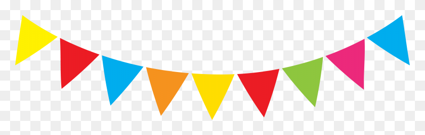 3300x884 Fair Clipart Bunting - Fiesta Clipart