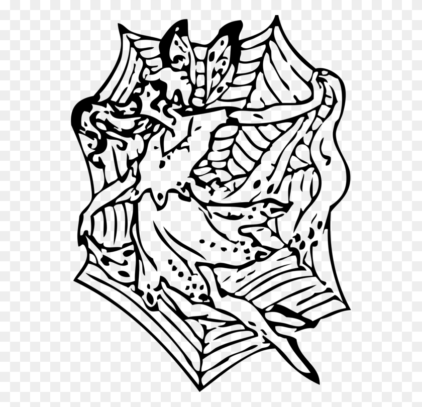 558x750 Фея Рисунок Волшебный Символ Палочки - Волшебная Палочка Клипарт