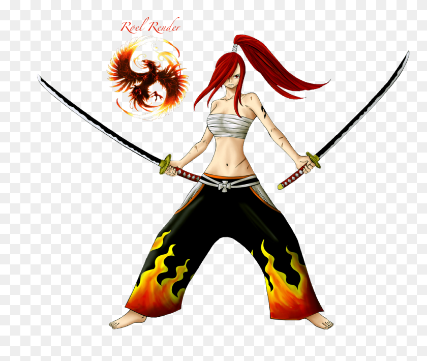 1000x834 Fairy Tail Story - Erza Scarlet PNG