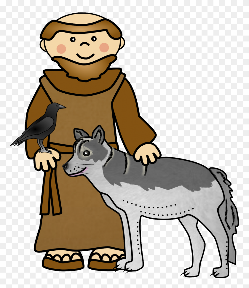 1367x1600 Faith Filled Freebies Free Emergent Reader About St Francis - May Crowning Clipart