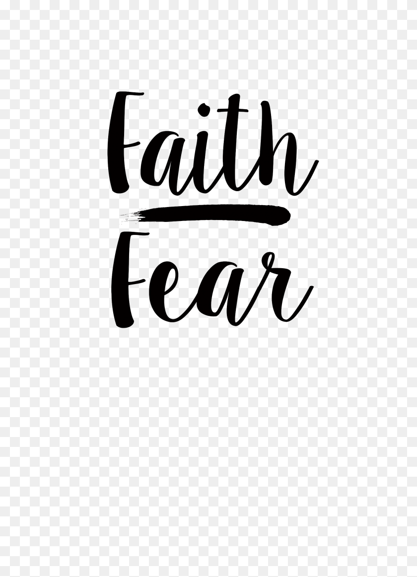 2000x2828 Imágenes Prediseñadas De Faith Over Fear ¡Gran Regalo De Promoción! Descargar - Faith Hope Love Clipart