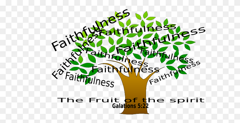 600x372 Faithfulness Tree Clip Art - Self Control Clipart