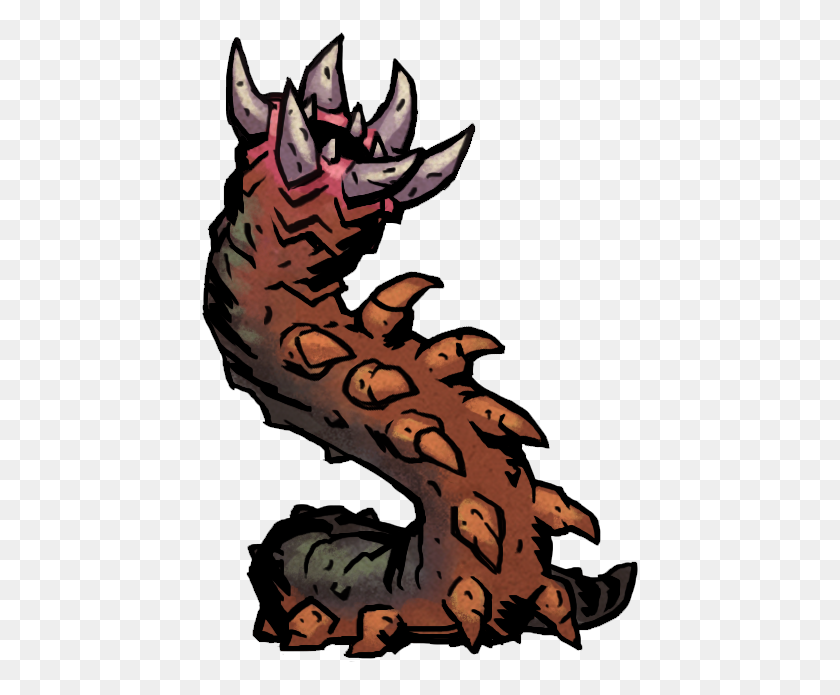 440x635 Fajlcarrion Eater Worms Dark Dungeons - Darkest Dungeon Png