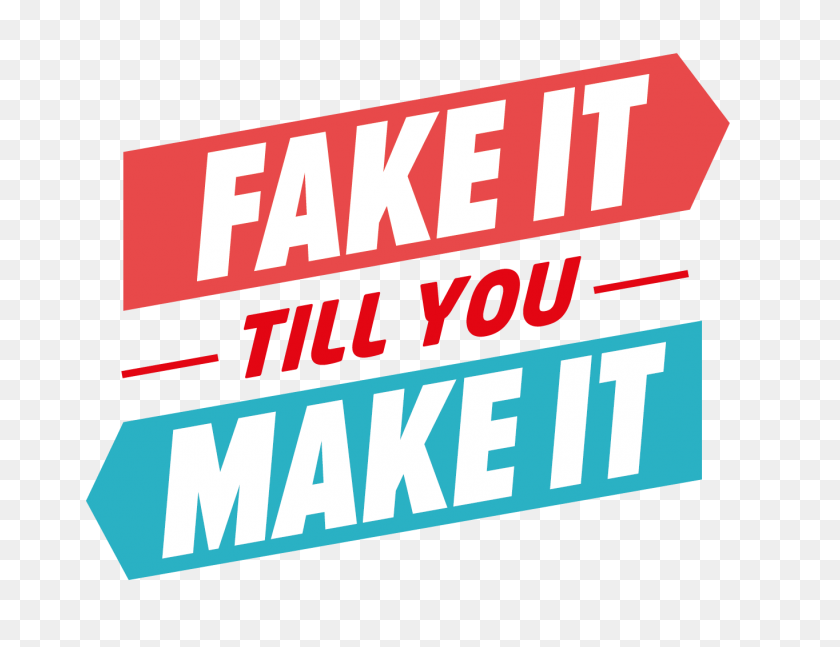 1364x1028 Fake It Till You Make It Projects Inova Consultancy - Fake PNG