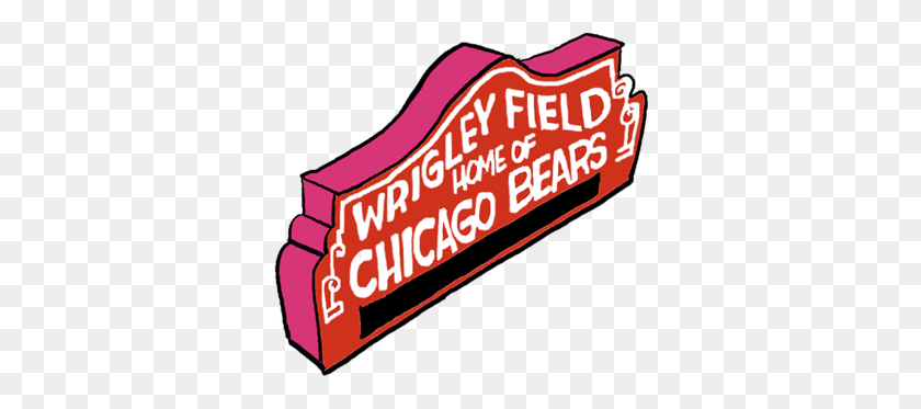 342x313 Faker's Guide To The Bears - Wrigley Field Clipart