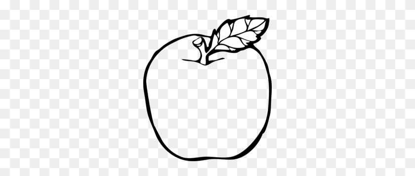 260x296 Fall Apple Basket Clipart - Apple Tree Clipart Black And White
