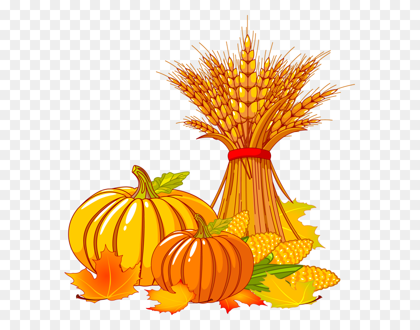 581x600 Fall Harvest Free Clipart - Fall Harvest Clip Art