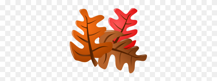 299x255 Fall Leaves Clipart - Fall Sports Clipart