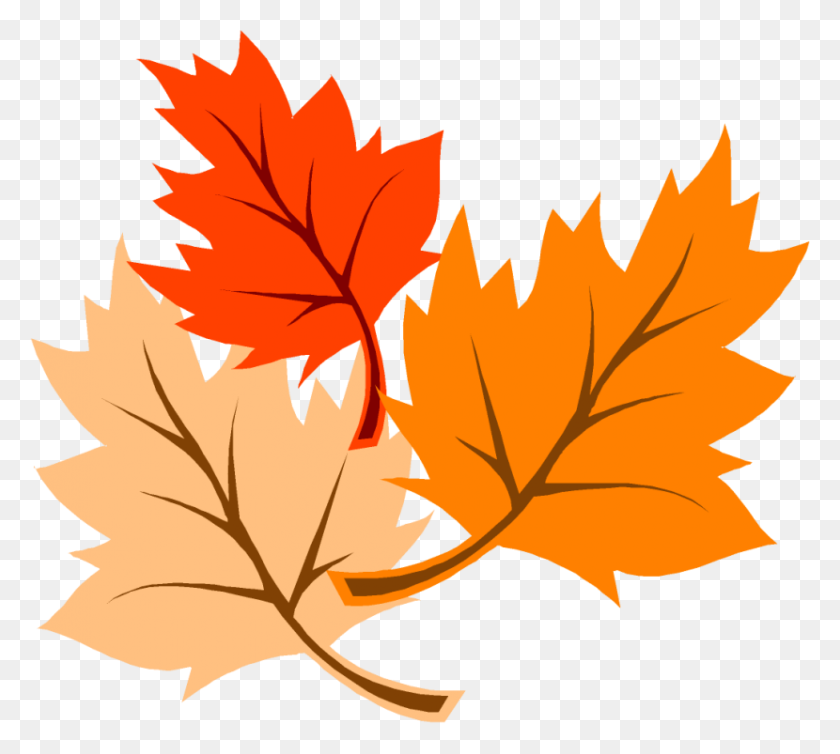 830x739 Fall Leaves Clipart - Free Clip Art Autumn Leaves