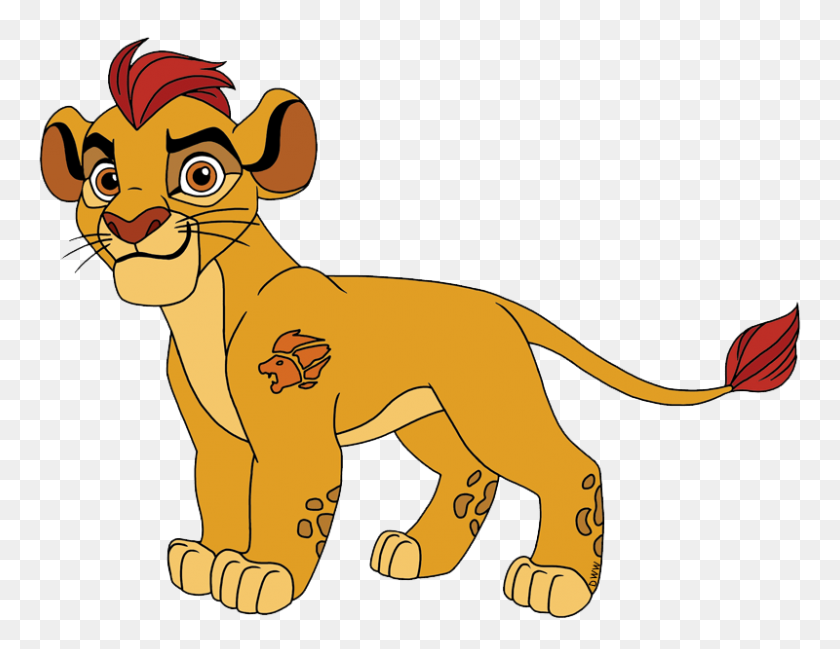 800x605 Fall Lion Cliparts - Lion King Clipart Black And White