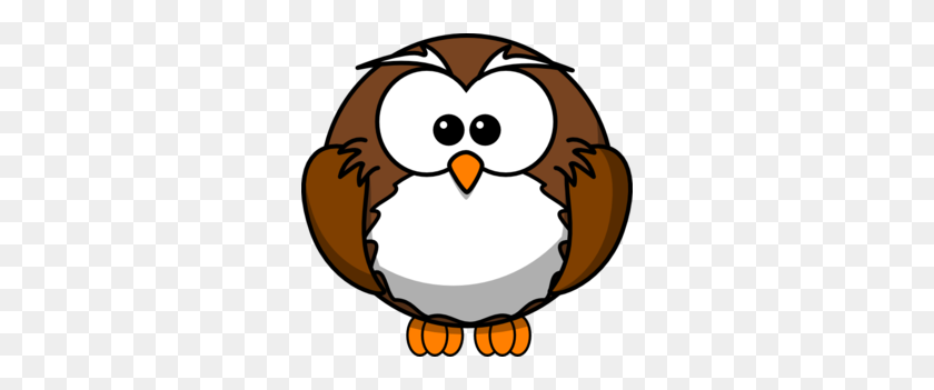 298x291 Fall Owl Clipart - Owl Face Clipart