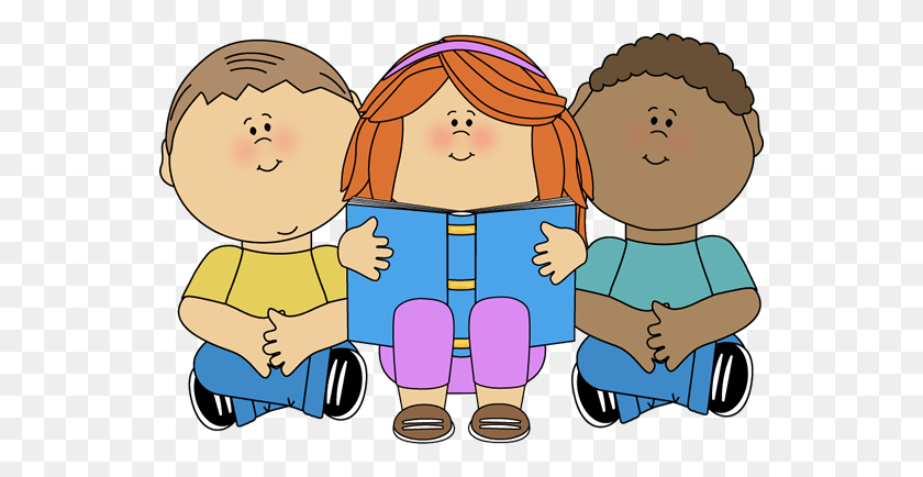 550x374 Fall Reading Cliparts - Kids Playing Outside Clipart