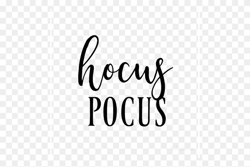 502x502 Fall Saying - Hocus Pocus PNG