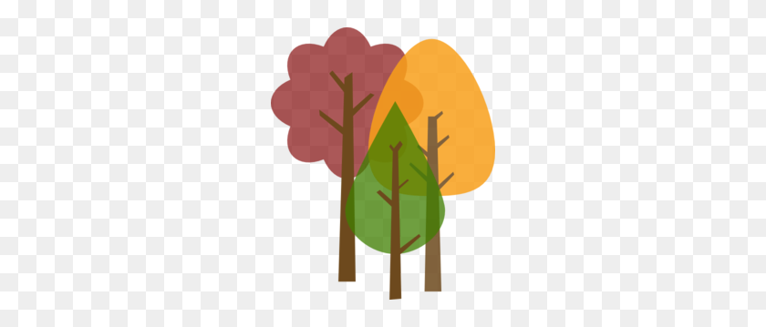 246x299 Fall Trees Clip Art Cross Stitch Designs Autumn - Wooden Sign Clipart