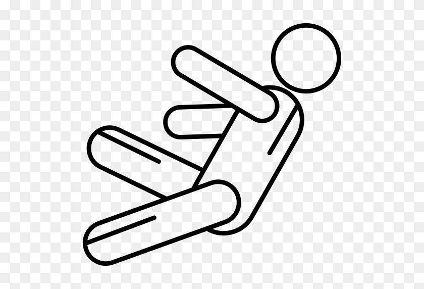 512x512 Falling Png Icon - Person Falling PNG