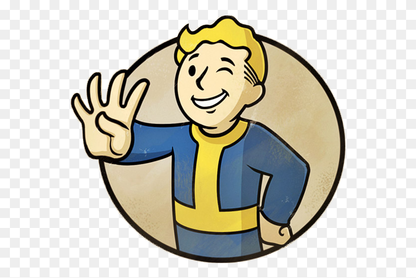 557x501 Fallout Icon Mod Pack - Vault Boy PNG