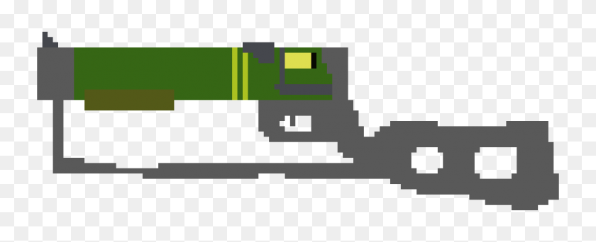 1050x380 Fallout Laser Rifle Pixel Art Maker - Logotipo De Fallout 4 Png