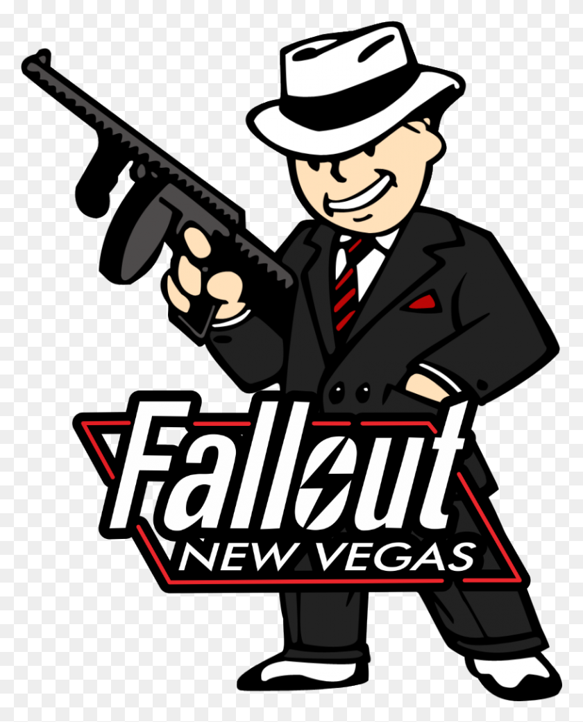 813x1023 Fallout New Vegas New Desktop Icon - Fallout New Vegas Logo PNG