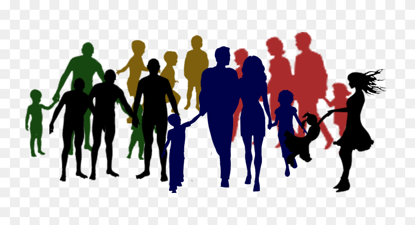 737x396 Family And Friends Clipart - Children Holding Hands Clipart