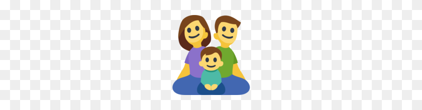 160x160 Family Emoji On Facebook - Family Emoji PNG