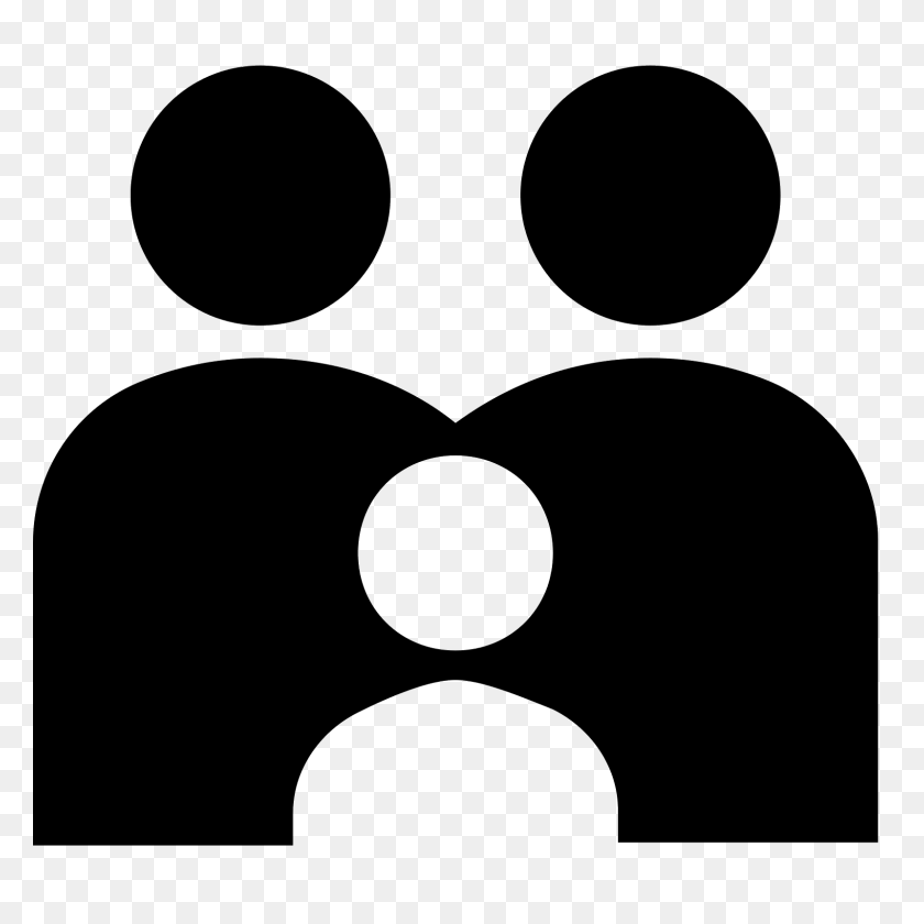 1600x1600 Family Icon - People Standing PNG