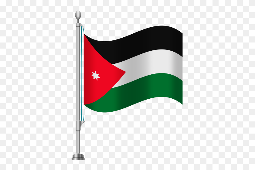 384x500 Семейный Флаг Иордании - Флаг Повстанцев Клипарт