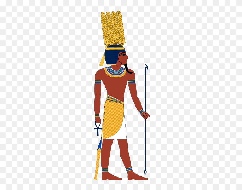 250x600 Знаменитые Фараоны Шу, Древнеегипетский Бог - Моисей И Фараон Клипарт