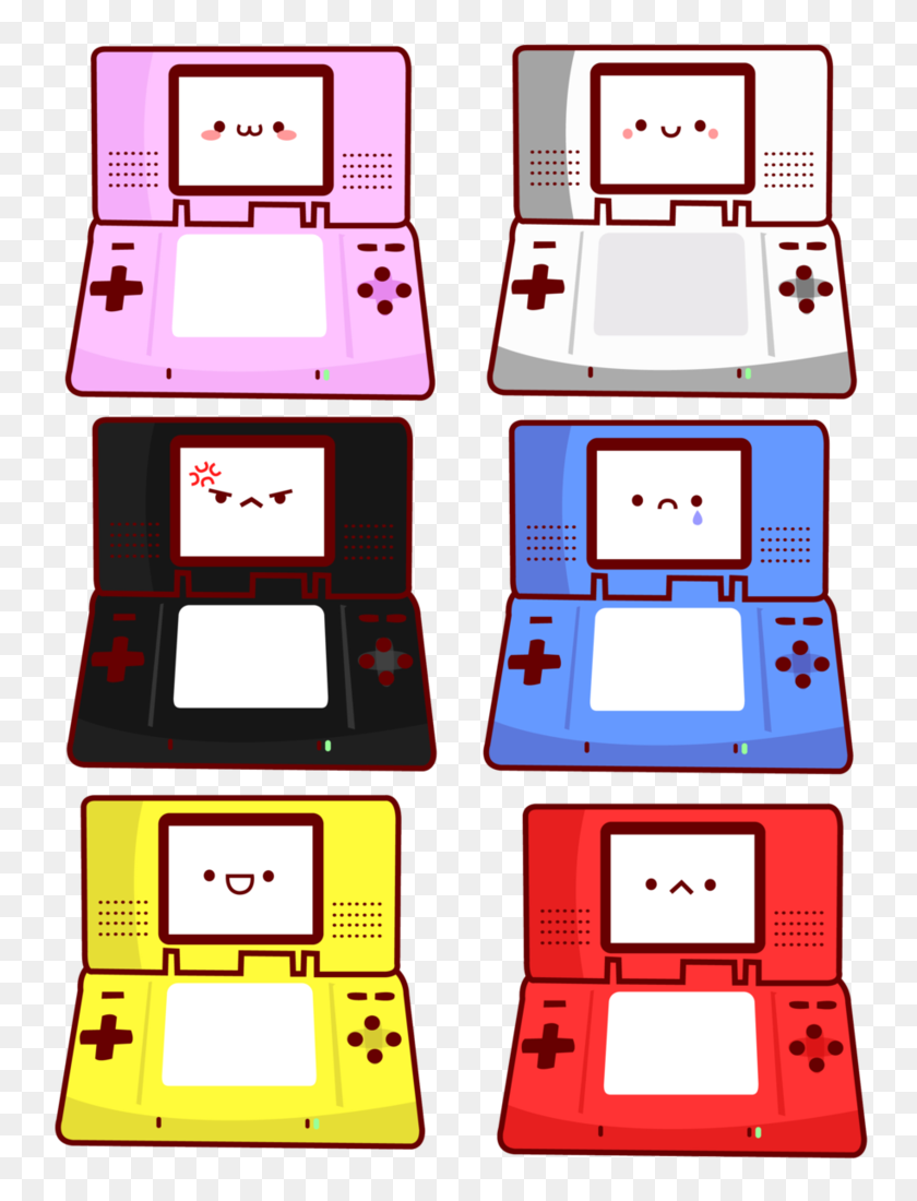 768x1040 Fan Art Friday Berri Blossom's Cute Consoles Another Castle - Video Game Console Clipart