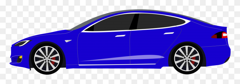 6674x2024 Созданные Фанатами Tesla Cars Supercharger Клипарты - Тесла Клипарт