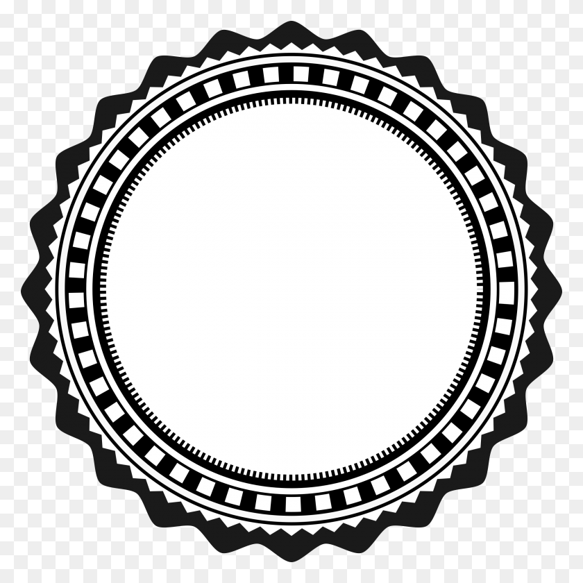 2400x2400 Fancy Badge Icons Png - Fancy Circle PNG
