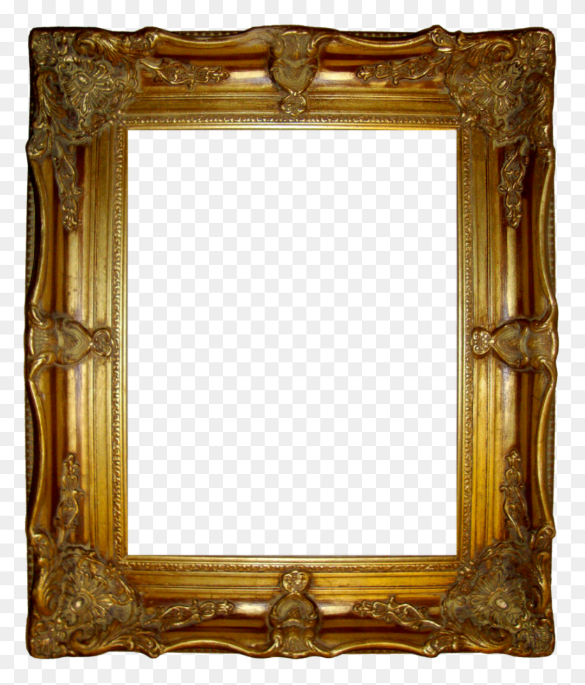 865x1024 Fancy Frame Png Free Download Vector, Clipart - Picture Frame PNG