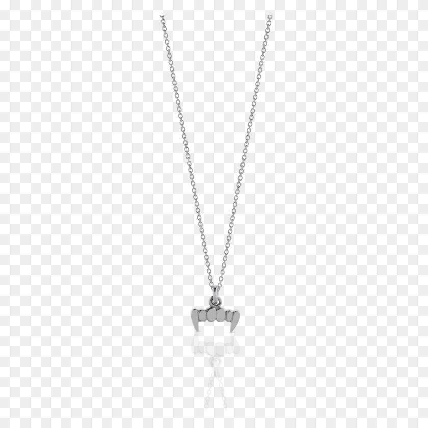 1024x1024 Fang Charm Necklace Meadowlark Jewelry - Pendant PNG