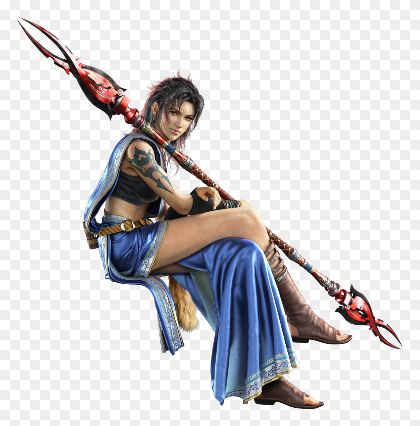 1550x1575 Fantasy Women Warrior Png Clipart - Sitting PNG