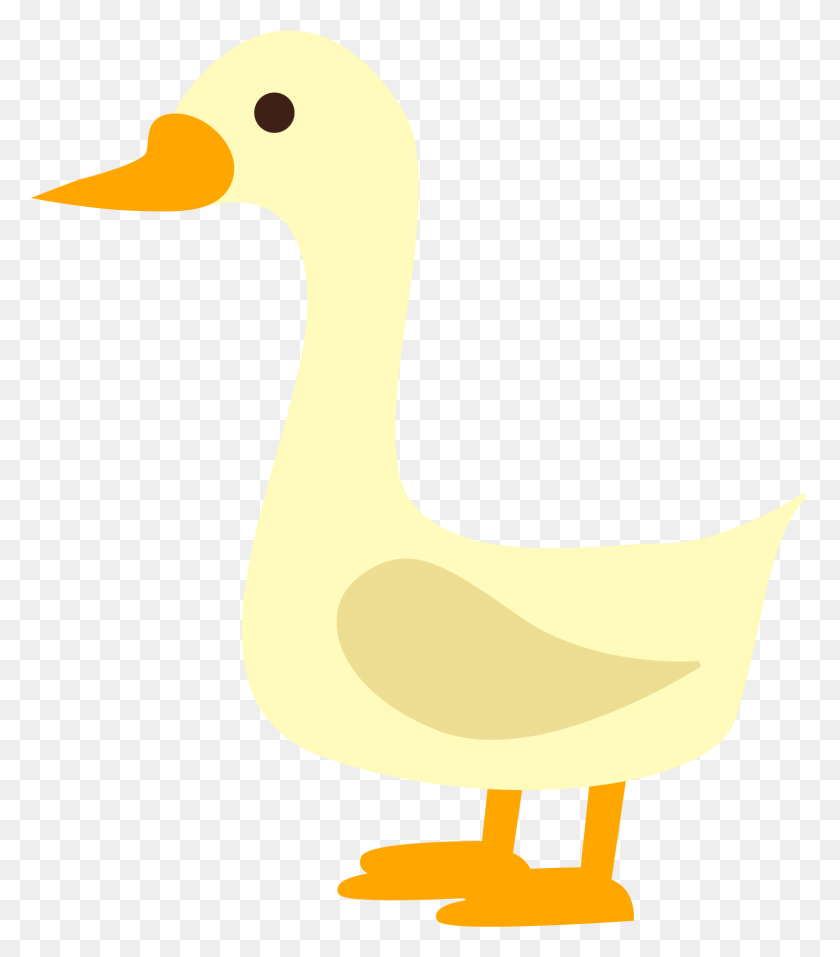 1546x1779 Farmer Clipart Duck - Goose Clipart