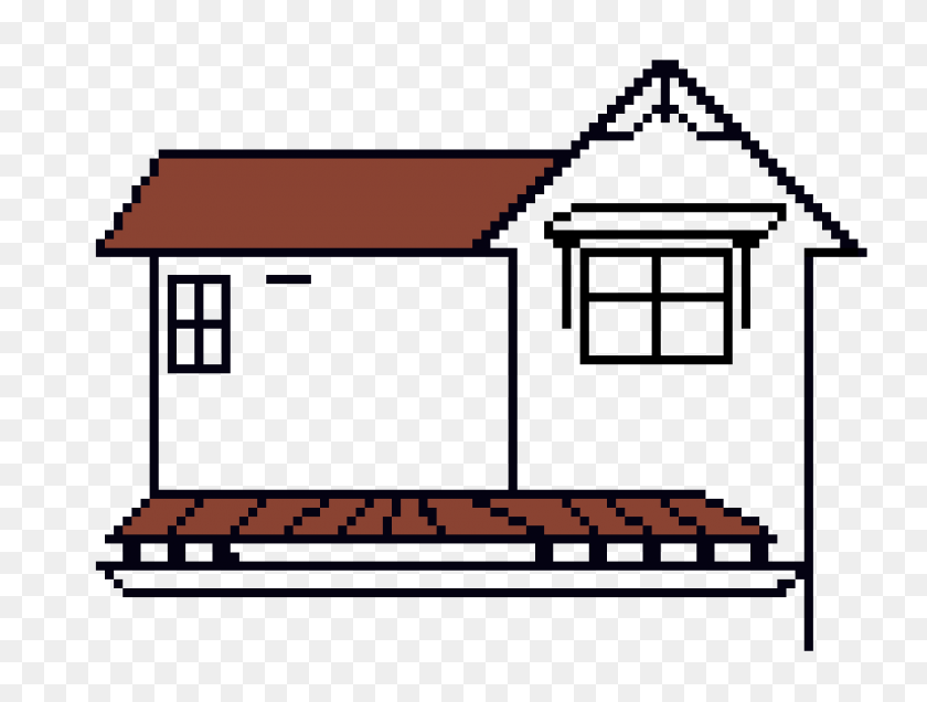 960x710 Farmhouse Pixel Art Maker - Farmhouse PNG