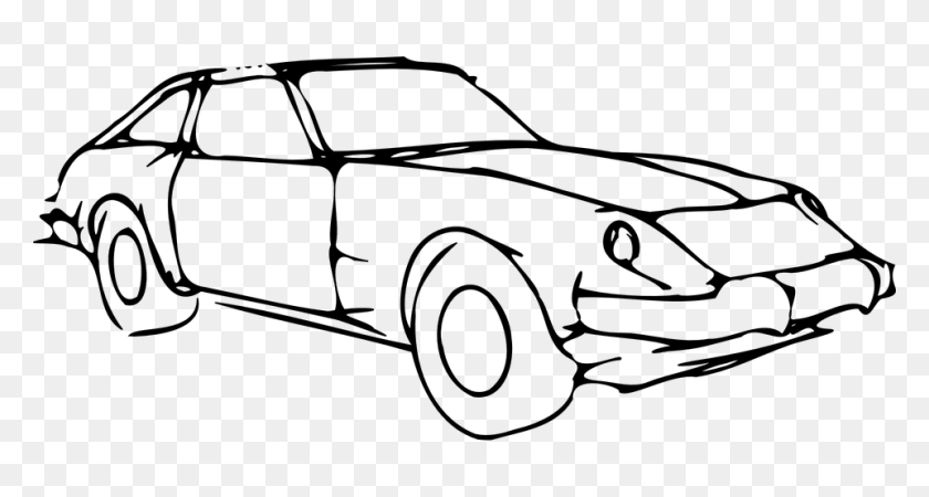 960x480 Fast Car Png Black And White Transparent Fast Car Black And White - Window Clipart Black And White