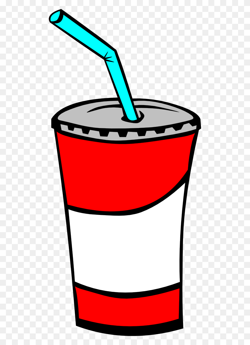 512x1099 Fast Food Drinks Soda Fountain Clipart - Fountain PNG