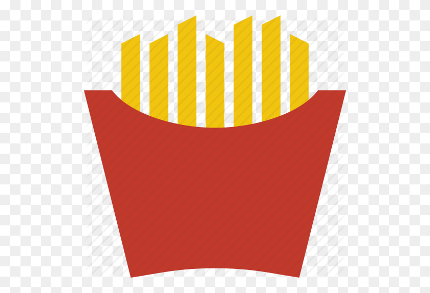 512x512 Fast Food, French Fries, Fries, Junk Food, Mcdonalds, Potato Icon - Mcdonalds Fries PNG