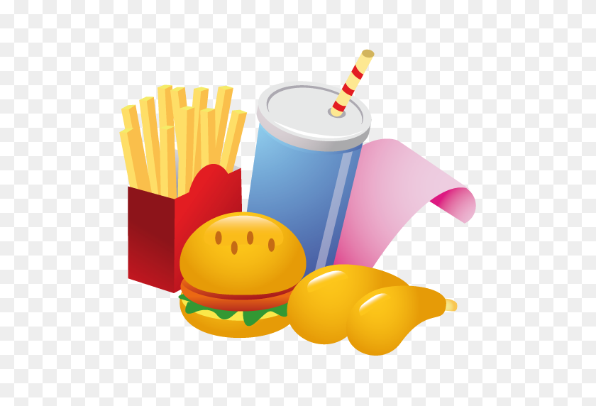 512x512 Fast Food Icon - Cartoon Food PNG