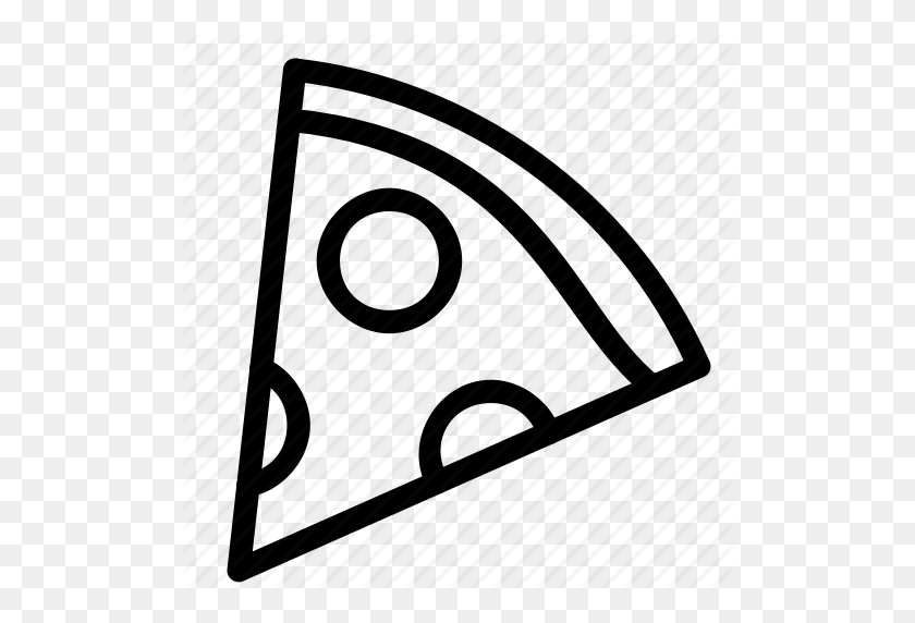 512x512 Fast Food, Italian, Pizza, Slice Icon - Pizza Icon PNG