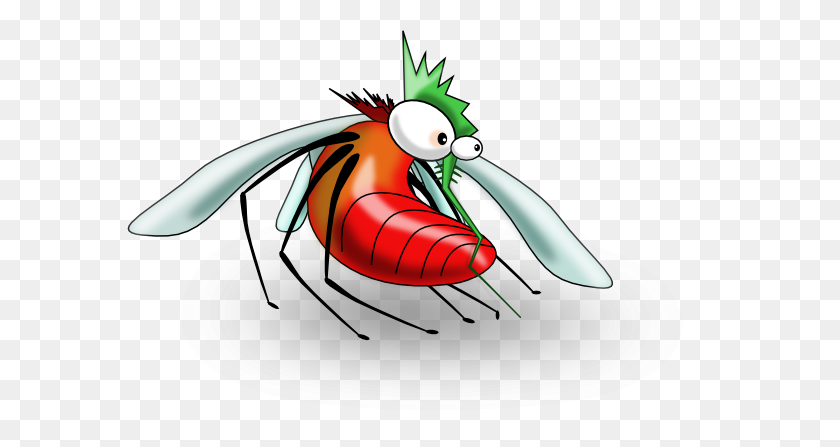 600x387 Mosquito Borracho De Sangre Gordo Clipart - Mosquito Clipart Free