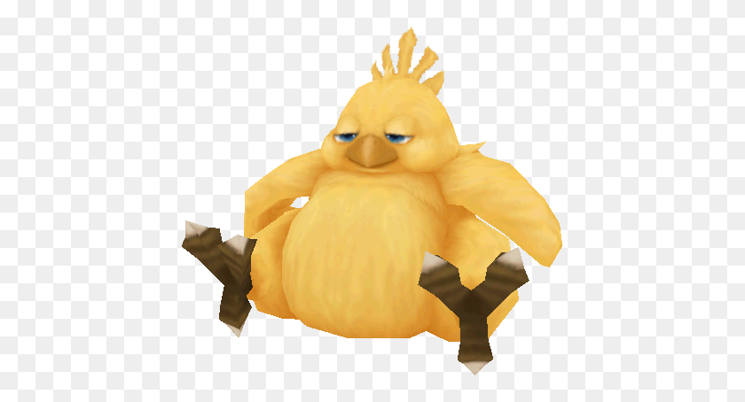 429x394 Fat Chocobos For Ffxiv Players - Chocobo PNG