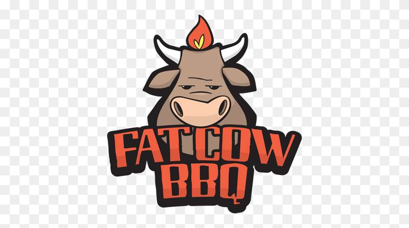400x408 Fat Cow Bbq Fat Cow Bbq Our Meats Are Smoked To Perfection - Backyard Bbq Clipart